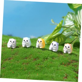 Mipcase 1set Miniature Hamster Figurines Realistic Hamster Statues for Garden Decor for Use for Home 14pcs