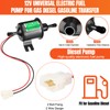 Threlaco 2 Pcs Electric Fuel Pump Kit 12v Universal Low