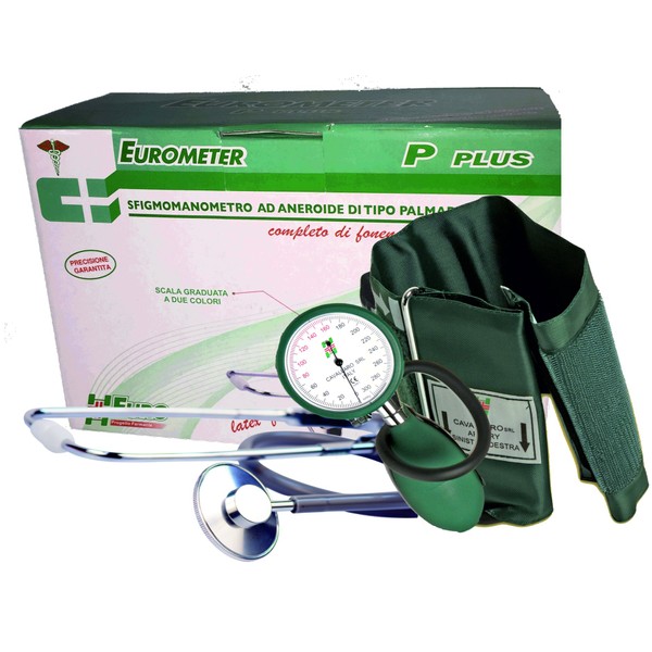 Cura Farma Curameter P+ : Sfigmomanometro Aneroide Palmare Professionale - 400 Gr