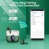 Wireless Earbuds, Bluetooth 5.3 Headphones In Ear with 4 ENC