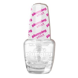 L.A. COLORS Plumping Gel-Like Top Coat, Clear CNL560