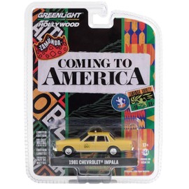 Greenlight 1:64 Hollywood Series 39 - Coming to America (1988) - 1981 Impala Taxi 44990-C [Shipping from Canada]