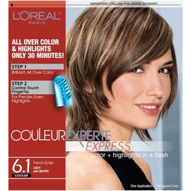 L’Oreal Paris Couleur Experte 2-Step Home Hair Color and Highlights Kit, French Éclair