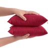 FLXXIE 2 Pack Microfiber Tiny Pillows, 11x7 Inches, Mini Pillows