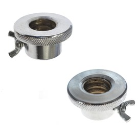 Generisch Barbell Dumbell Clips, Cast Iron, 20-23mm, 205g each