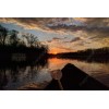 Unbranded River Dreams Inspirational Poster | Canoe-River-Do