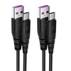 Type-C to A Cable USB C Cable 2-Pack 6FT