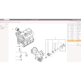 72201898 OEM Genuine Agco Oil Filter
