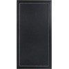 DesignOvation Wyeth Framed Magnetic Chalkboard, Black