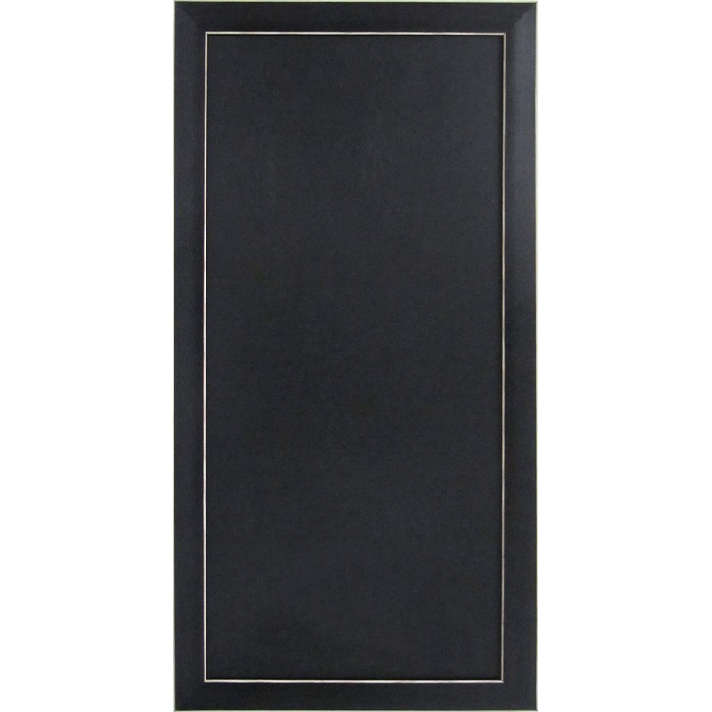 DesignOvation Wyeth Framed Magnetic Chalkboard, Black