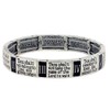 4030037 10 Commandments Stretch Bracelet Christian Scripture Religious Thou