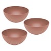 Set of 3 Magu Natural Design Bowls Diameter 16 cm