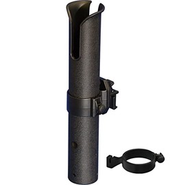 BMO Japan 20A0010 Hanging Pita Rod Holder for Rails, Black, Medium Size
