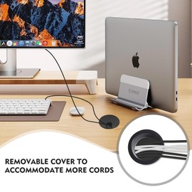 Femeng 2 Pcs Desk Grommet 1.5Inch, ABS Plastic Desk Hole Cover, U-Shaped Desk Wire Hole Insert for Office Home School Computer Desk Equipment Cable Cord Organizer