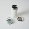 Smile LALALUCTUS Tea Bottle with Strainer, Vacuum, Double Wall Structure,