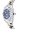 Peugeot Women's Luxury Status Wrist Watch with Fluted Bezel, Steel