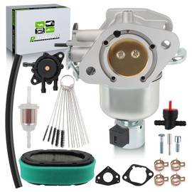 partszen 16 853 21-S Carburetor for Kohler KT725 KT730 KT735 KT740 KT745 Carb Manual 1605321-S 3285361-S 3285347-S with Air Filter Fuel Pump