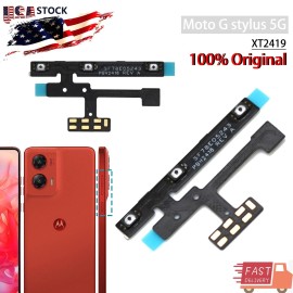 Motorola OEM Power Volume Key Button Flex Cable For Motorola Moto G Stylus 5G 2024 XT2419
