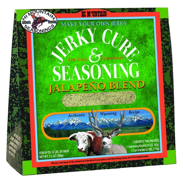 Hi Mountain Jerky Cure & Seasoning Kit - JALAPENO BLEND