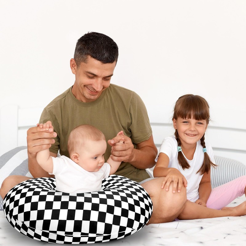 DILIMI Nursing Pillow Cover, Stretchy Removable Case for Breastfeeding Pillows,