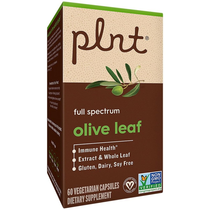 Olive Leaf, Full Spectrum, Supports Immune Health (60 Vegetarian Capsules)