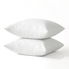 MIULEE 20x20 Pillow Inserts, Pack of 2 Feather Throw Pillow