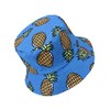Wigwam Cool Reversible Pineapple Pattern Bucket hat - Holiday Festival