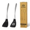 Heavy Duty Silicone Spatula Set, 2 Piece Heat Resistant BPA