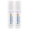 PUREROX disinfectant (3.4oz, 2pk) TSA Approved travel size. Eliminate 99.9999%