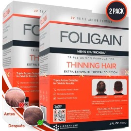 Trioxidil 10% de Foligain – Sérum para Control de Caída y Regeneración Capilar