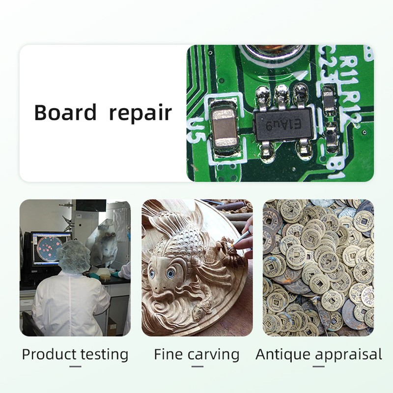 4.3 Inch Display 1000X Digital Microscope Photo Video Taking with