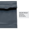 Mailing Bags, Grey Parcel Delivery Bags with Self-Seal Closure, Flexible