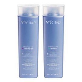 Kit Tratamiento Para Proteger y Restarurar Todo Tipo De Cabello Daado Tec Italy Omni Restore Shampoo Y Acondicionador 300 Ml                          