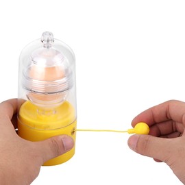 Manual Egg Spinner,Portable Eggs Yolk White Mixer,Egg Whisk Eggs Shaker Kitchen Gadget for Golden Egg Making for Yolk White Mix Pudding Maker Food for Home Kitchen Resturant