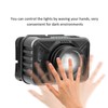XHP50 Strong Brightness Zoom Induction Front Light Builtin Battery USB