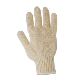MAGID Knit Master 93COT 7-Gauge Knit Gloves, 12 Pack, Size Large for Men, Industrial Gloves, Workwear, Neutral Color