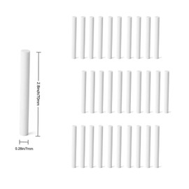 30 Packs Car Diffuser Refill Sticks for Car Diffuser Vent Clips, 2.75 X 0.27 Inch Absorbent Refill Replacement Wick, Humidifier Sticks Filter Replacement Wick