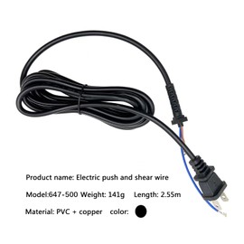 647-500 Replacement WAHL Clipper Cord Fits Senior, 5-Star Senior, Designer, Super Taper, Sterling, Magic Clip, Balding, Icon, Legend,Taper 2000, Pro Basic and Pilot Clippers 00647-500