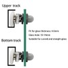 Cokritsm Shower Door Rollers, 6 Pieces, Shower Cubicle Rollers, 25