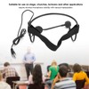 Annadue Mini Headband Microphone, 3.5MM Plug Wired Microphone for Performance