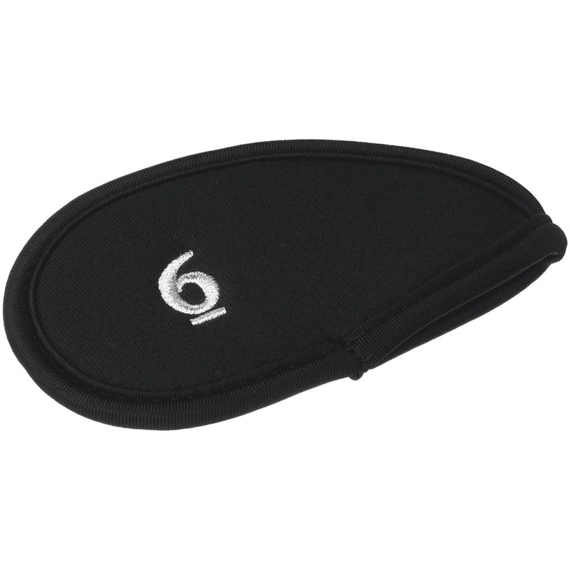 Daiya Golf Iron Cover 411, Sold Individually, Black [6] HC-411