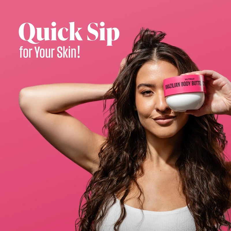 Nutrius Crema De Mantequilla Corporal Brasileña Con Bayas Y