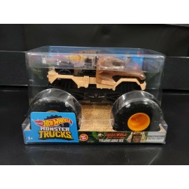 HOT WHEELS MONSTER TRUCKS 1/24  Jurassic World Camp Cretaceous Tyrannosaurus Rex