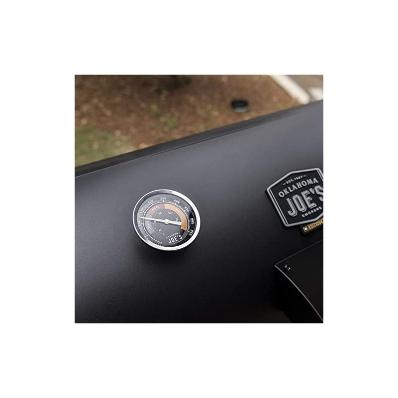 Oklahoma Joe's 3695528R06 Medidor de Temperatura, Plateado