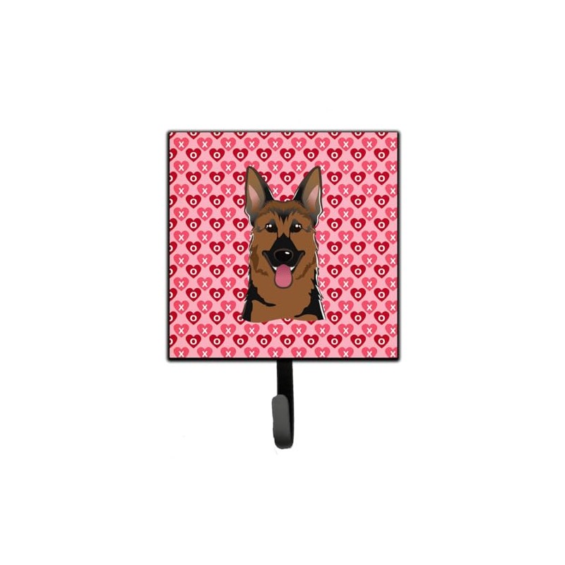 Caroline's Treasures German Shepherd Hearts Wall Hook, Small, Multicolor