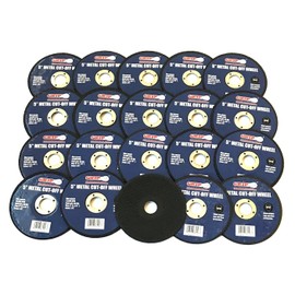 GRIP 20 GRIP 5" INCH METAL CUT OFF WHEELS FITS BOSCH MILWAUKEE HILTI ANGLE GRINDER