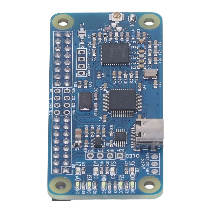 MMDVM Simplex Hotspot Main Board with Pin Header Supports for
