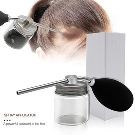 Hair Building Fibers Spray Applicator - Atomizer Silicone Airbag for Hair Fibers - Hair Restorer Kit