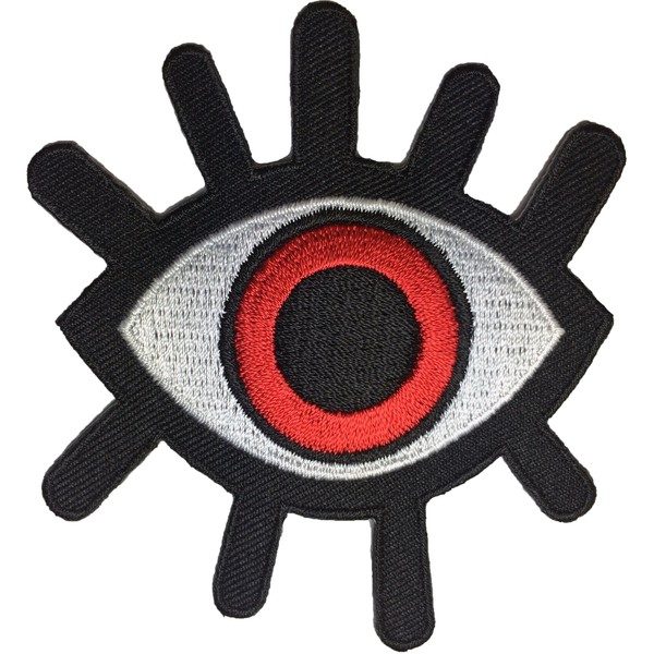 Eye Eyeball Tattoo Occult Punk Rock Retro Applique Sew on