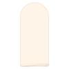 AIBIIN 1 x 7ft Beige Arch Wall Backdrop Round Top